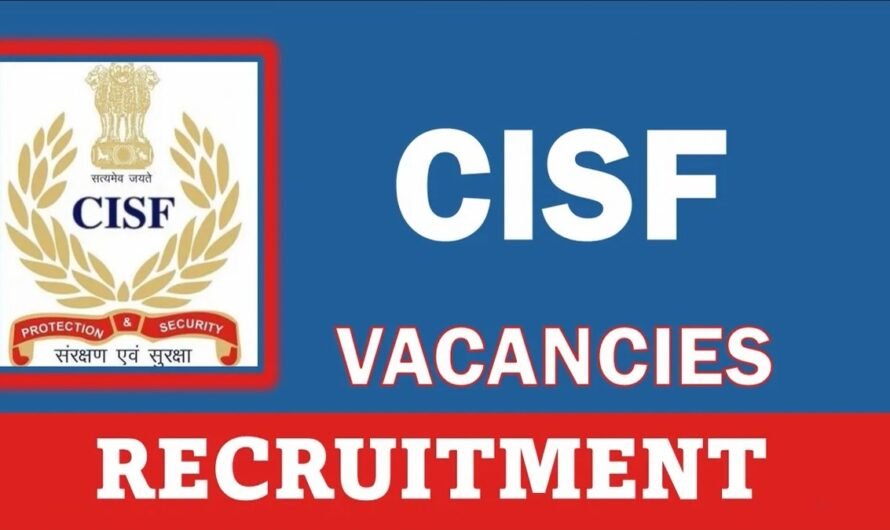 CISF Constable Driver Recruitent 2025 for 1124 Posts