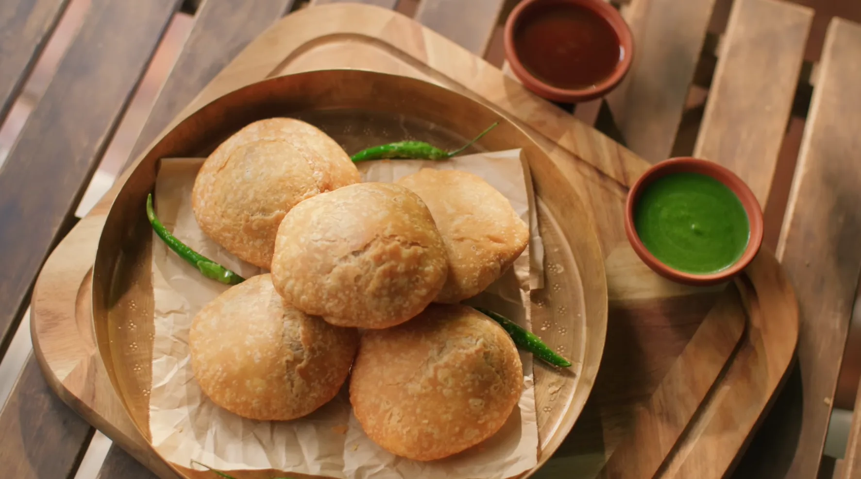 Crispy and Spiced Lilva Kachori Recipe