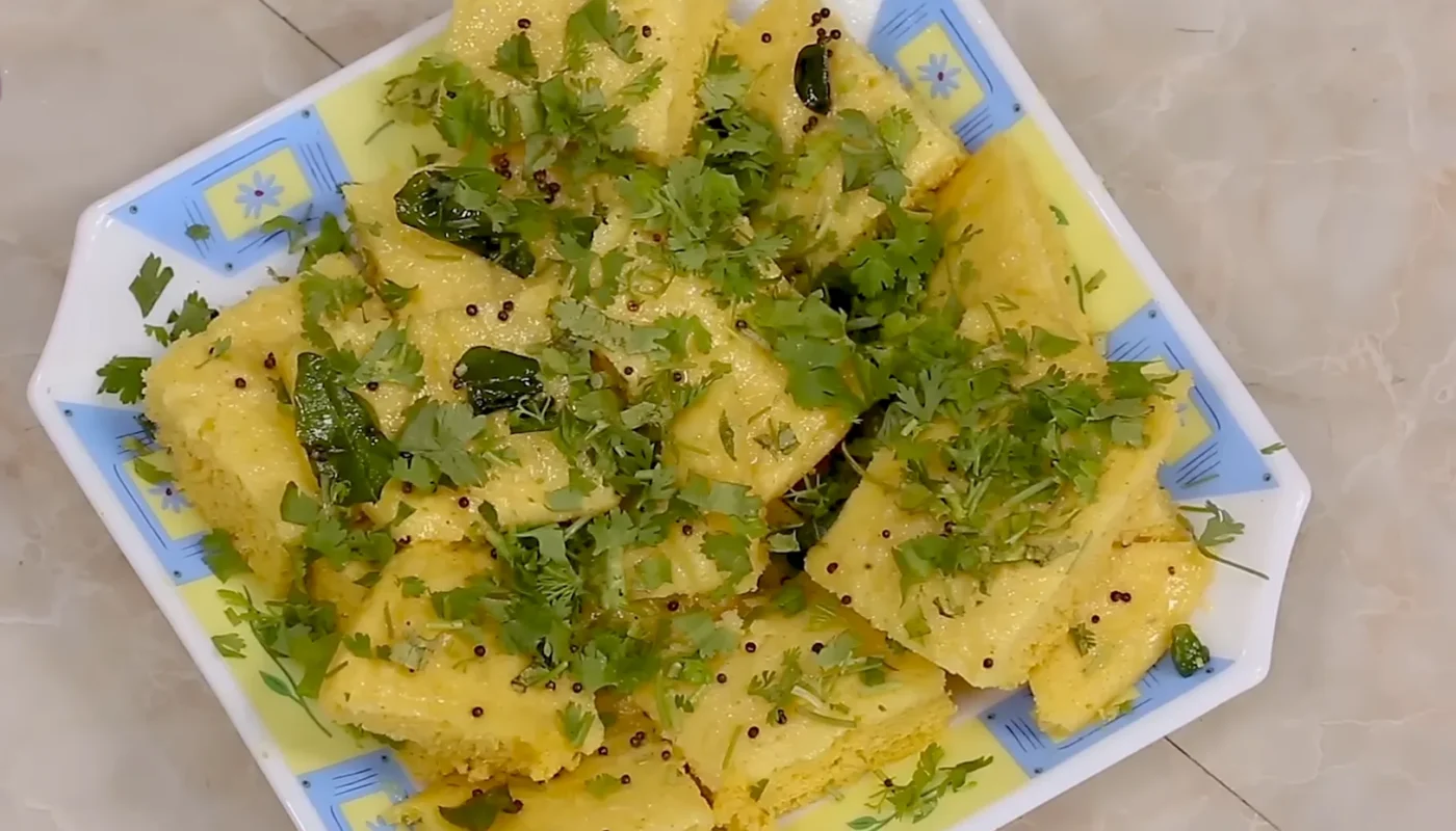 Fluffy and Spongy Dhokla Recipe