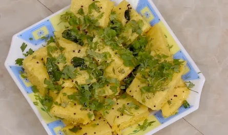 Fluffy and Spongy Dhokla Recipe