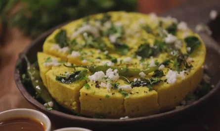 Fluffy and Tangy Dhokla Recipe