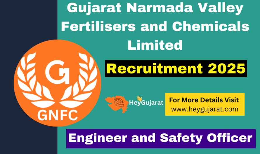 Gujarat Narmada Valley Fertilisers and Chemicals Limited (GNFC) 2025, Apply Online