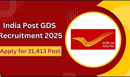 India Post GDS Recruitment 2025 – Apply Online