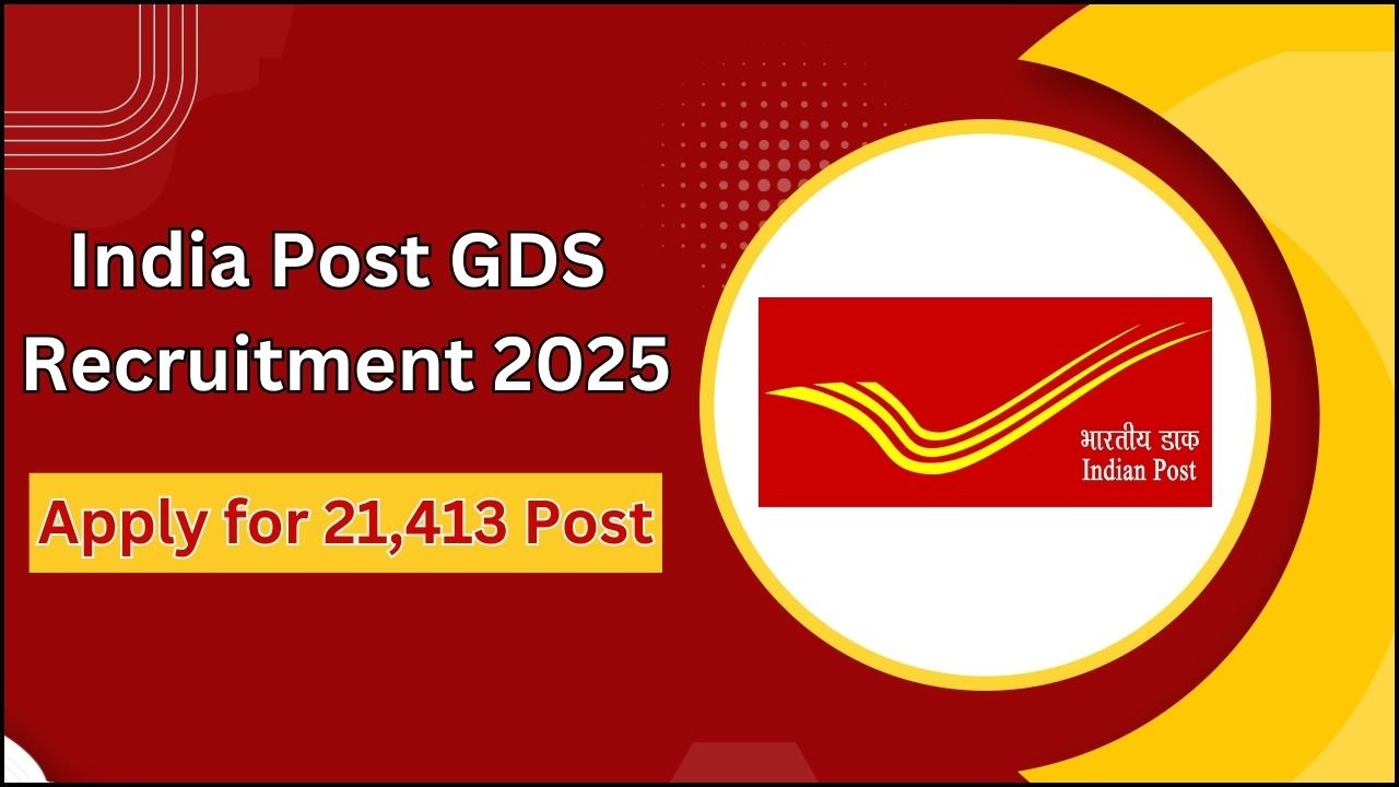 India Post GDS Recruitment 2025 – Apply Online