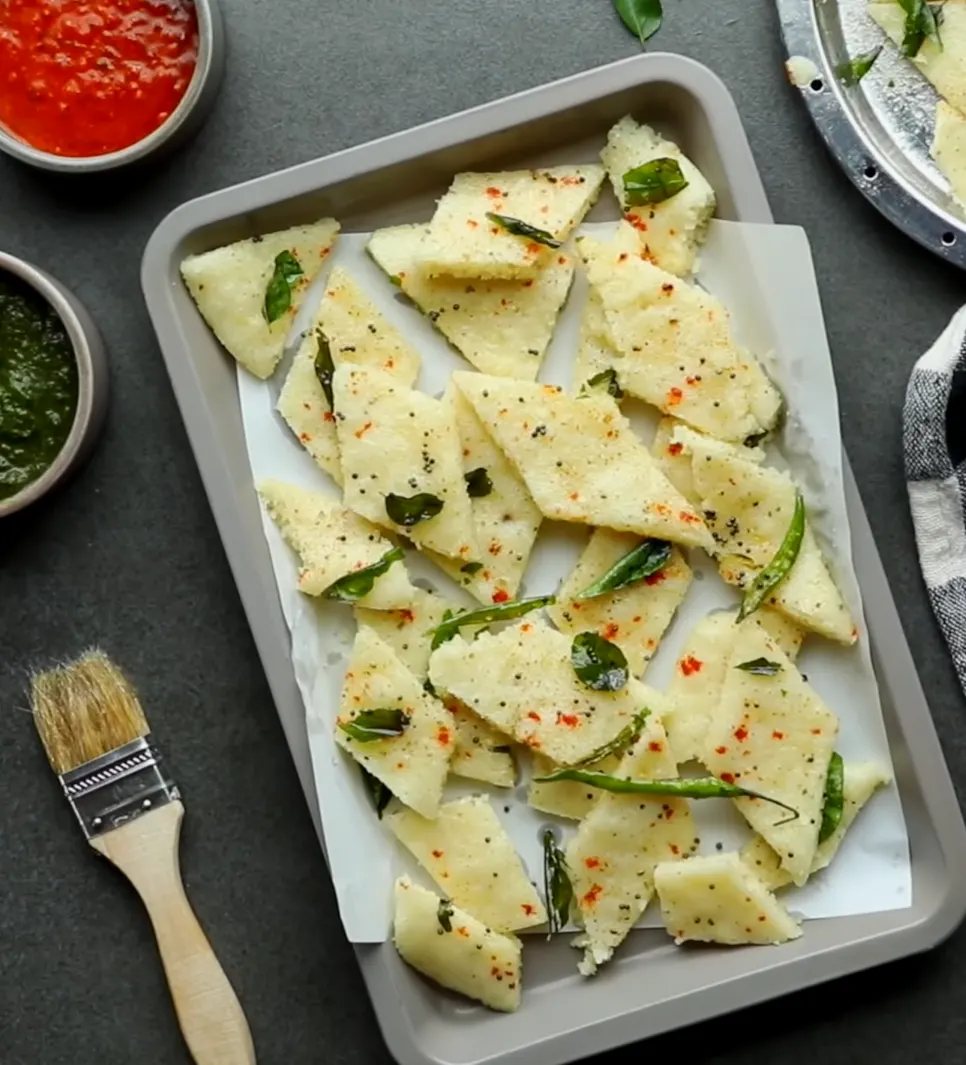 Light and Spongy Rava Dhokla Recipe