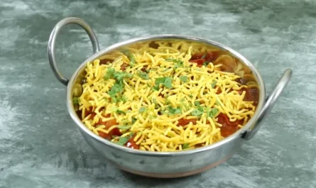 Spicy and Tangy Sev Tameta Recipe