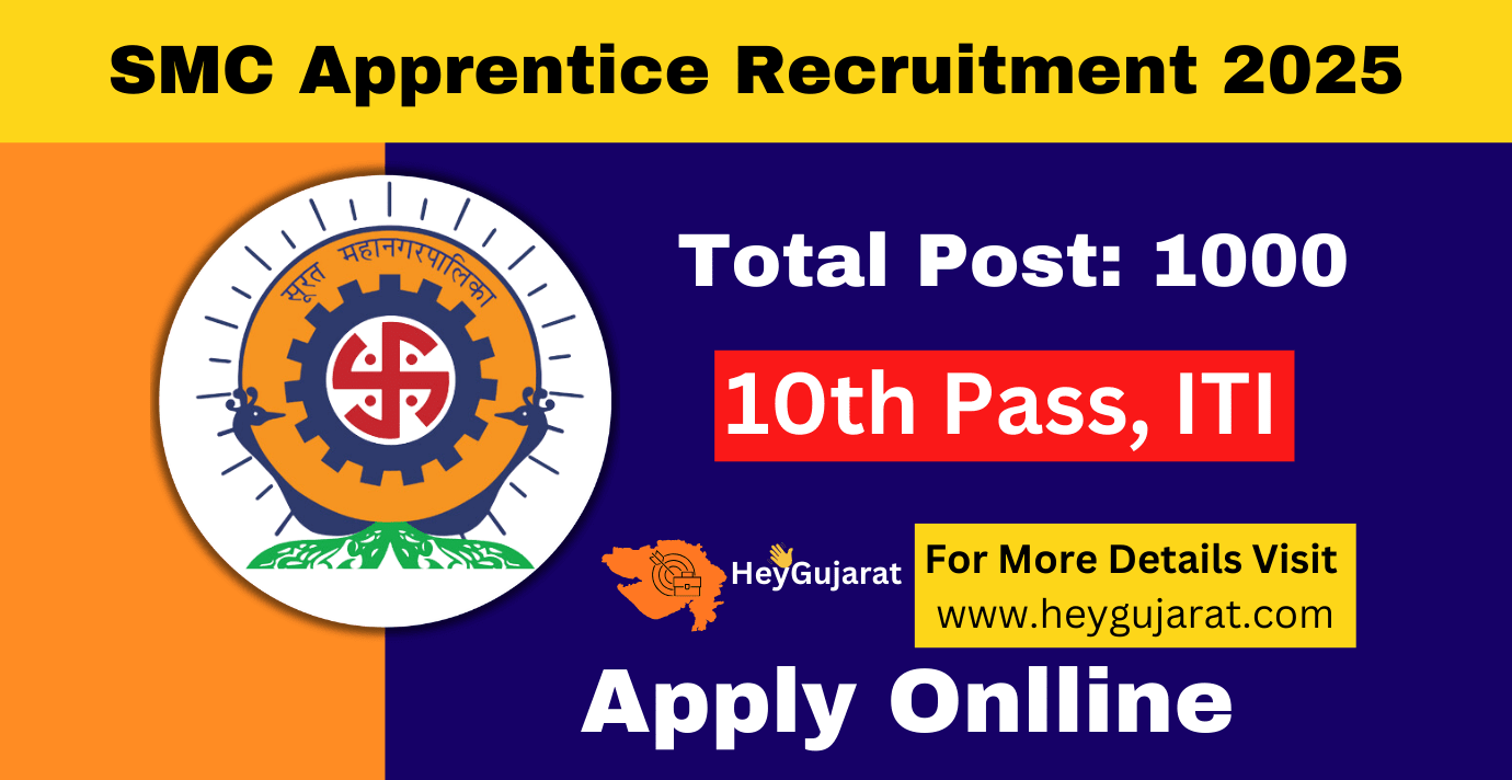 Surat Municipal Corporation (SMC) Apprentice Recruitment 2025