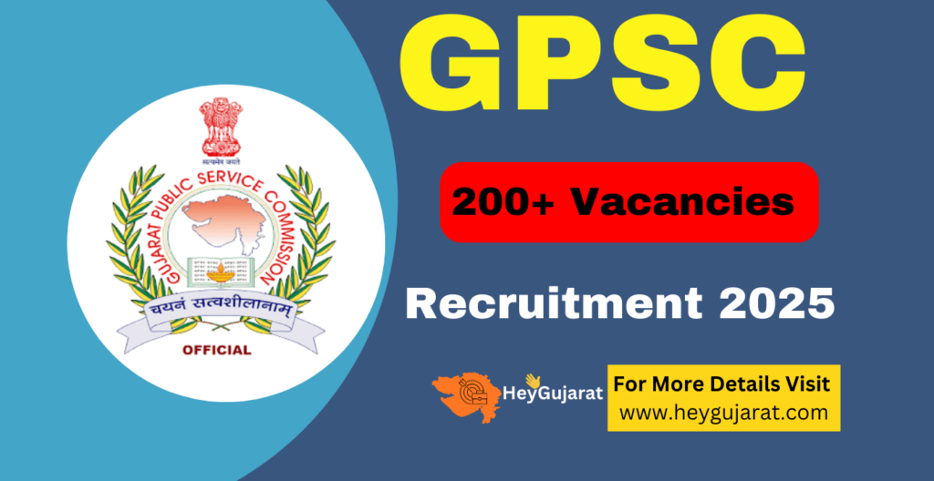 GPSC Recruitment 2025: Apply Online for State Tax Officer and More Posts