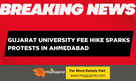 Gujarat University Fee Hike Sparks Protests in Ahmedabad