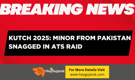 Kutch 2025 Minor from Pakistan Snagged in ATS Raid