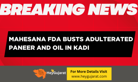 Mahesana FDA Busts Adulterated Paneer and Oil in Kadi