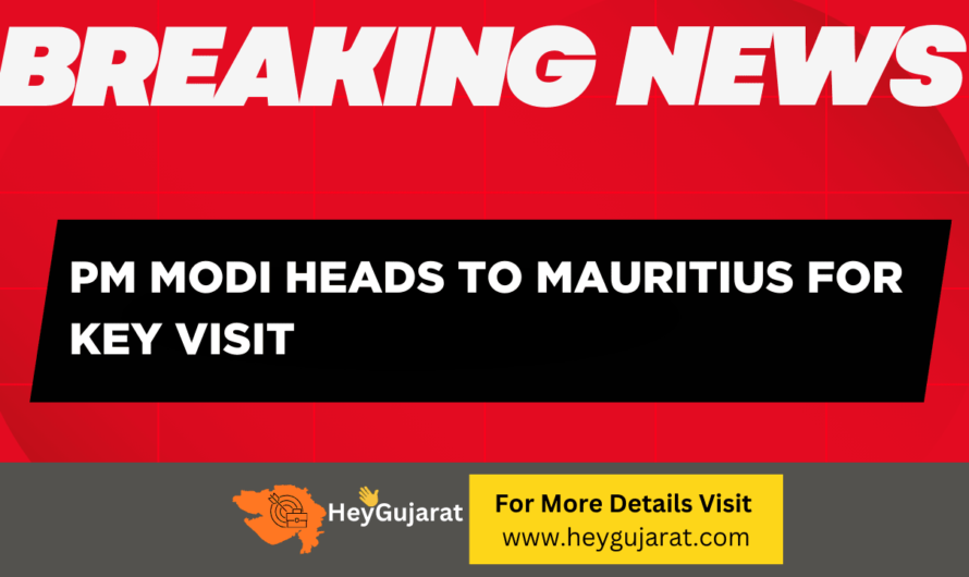 PM Modi Heads to Mauritius for Key Visit