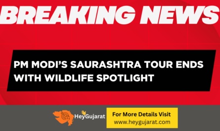 PM Modi Saurashtra Tour Ends with Wildlife Spotlight