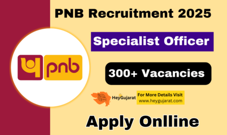 Punjab National Bank (PNB) Specialist Officers Recruitment 2025