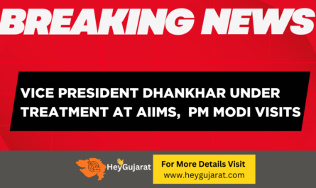 Vice President Dhankhar Under Treatment at AIIMS PM Modi Visits