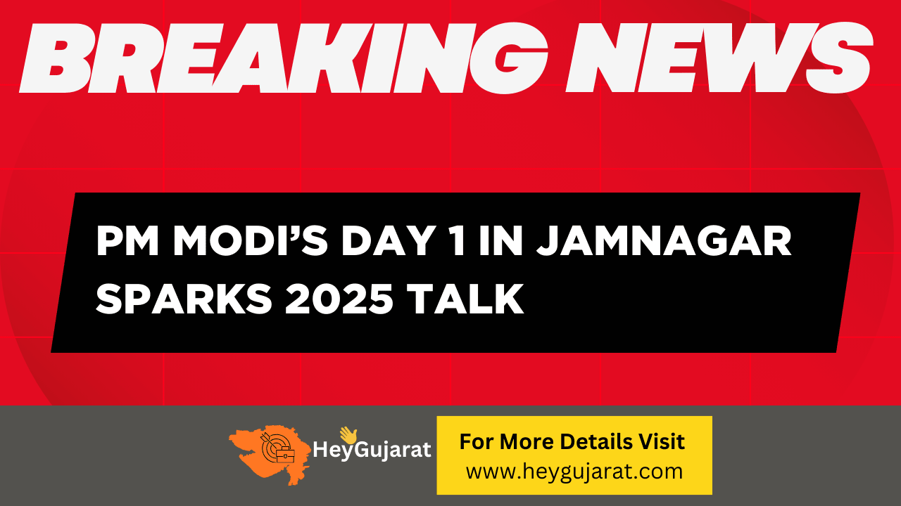 PM Modi’s Day 1 in Jamnagar Sparks 2025 Talk